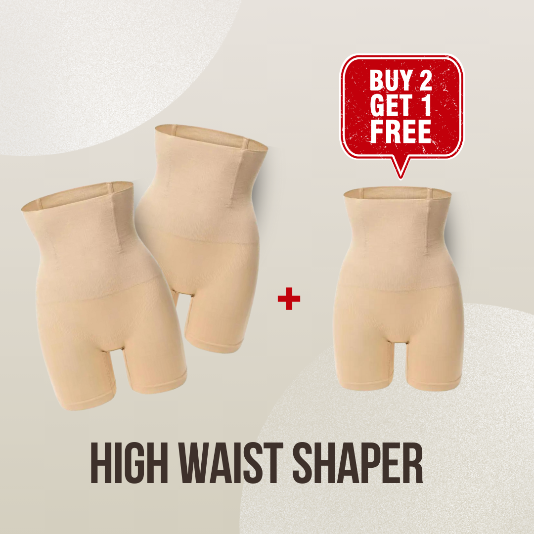 Buy 2 Get 1 Free High Waist Women's Body Shaper